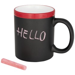 Tazza Chalk-write in ceramica da 330 ml adalgisio