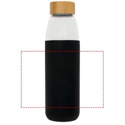 Borraccia sportiva Kai in vetro da 540 ml con tappo in legno Adauto