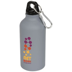 Borraccia sportiva Oregon opaca con moschettone da 400 ml Addie