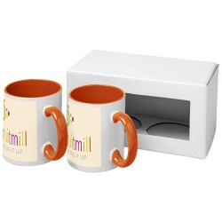 Set regalo di due tazze con stampa a sublimazione Ceramic dogalina