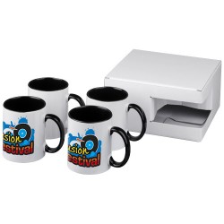 Set regalo di quattro tazze con stampa a sublimazione Ceramic Dogubayazit