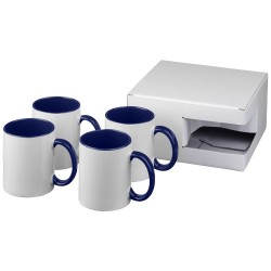 Set regalo di quattro tazze con stampa a sublimazione Ceramic Dogubayazit