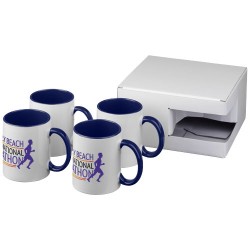 Set regalo di quattro tazze con stampa a sublimazione Ceramic Dogubayazit