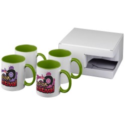 Set regalo di quattro tazze con stampa a sublimazione Ceramic Dogubayazit