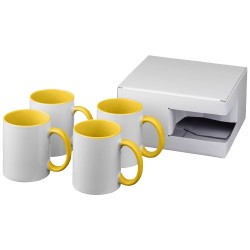 Set regalo di quattro tazze con stampa a sublimazione Ceramic Dogubayazit