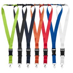 Lanyard Yogi con fibbia staccabile e sgancio di sicurezza adelfina