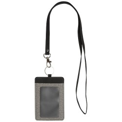 Porta badge melange Eye-d con lanyard adino