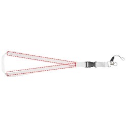 Lanyard porta cellulare Sagan con fibbia rimovibile adio