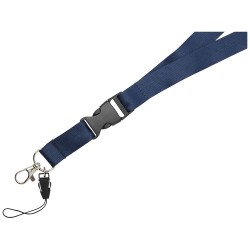 Lanyard porta cellulare Sagan con fibbia rimovibile adio