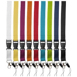 Lanyard porta cellulare Sagan con fibbia rimovibile adio