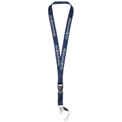 Lanyard porta cellulare Sagan con fibbia rimovibile adio