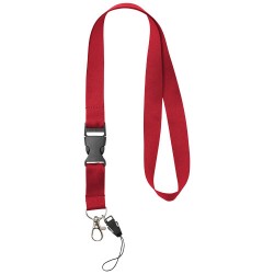 Lanyard porta cellulare Sagan con fibbia rimovibile adio