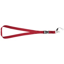 Lanyard porta cellulare Sagan con fibbia rimovibile adio