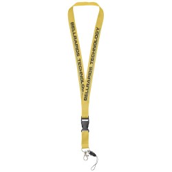 Lanyard porta cellulare Sagan con fibbia rimovibile adio