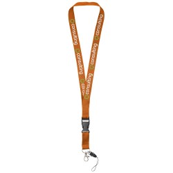 Lanyard porta cellulare Sagan con fibbia rimovibile adio