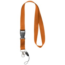 Lanyard porta cellulare Sagan con fibbia rimovibile adio