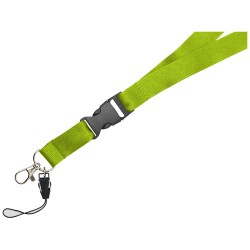 Lanyard porta cellulare Sagan con fibbia rimovibile adio