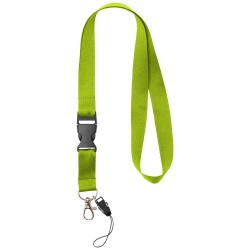 Lanyard porta cellulare Sagan con fibbia rimovibile adio