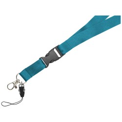 Lanyard porta cellulare Sagan con fibbia rimovibile adio