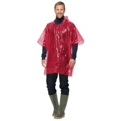 Poncho impermeabile Xina con custodia portachiavi a forma di palla adiutore