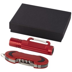 Set regalo Ranger con coltellino tascabile e torcia Agla