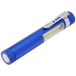 Torcia tascabile a LED COB Stix con clip e base magnetica domenicantonio