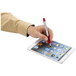 Penna a sfera con stylus ed evidenziatore Nash Akkelien