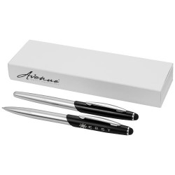 Set penna a sfera e penna roller con stylus Geneva Akola