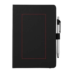 Blocco note formato A5 con penna a sfera e stylus Crown Al Mandurah