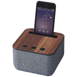 Speaker Bluetooth® in tessuto e legno Shae Alibo