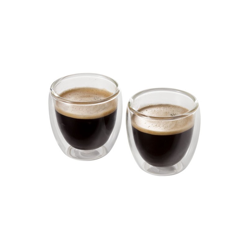 Set da 2 tazze in vetro per espresso Boda aloisa