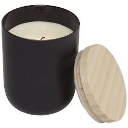 Candela con coperchio in legno Lani Alysha