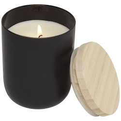 Candela con coperchio in legno Lani Alysha