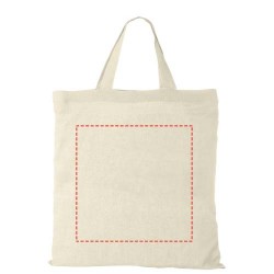 Shopper in cotone 100 g/m² con manici corti Virginia Andimeshk