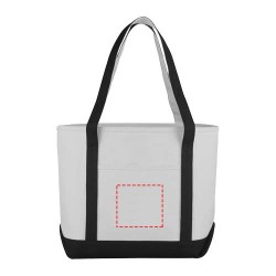 Shopper in cotone pesante stile marinaresco Premium andino