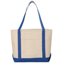 Shopper in cotone pesante stile marinaresco Premium andino