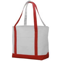 Shopper in cotone pesante stile marinaresco Premium andino