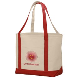 Shopper in cotone pesante stile marinaresco Premium andino