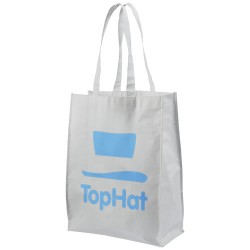 Shopper in tessuto laminato medio Annabel