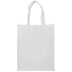 Shopper in tessuto laminato medio Annabel