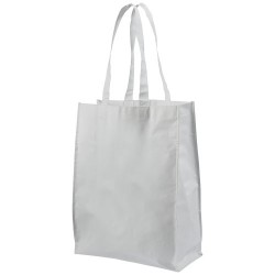 Shopper in tessuto laminato medio Annabel