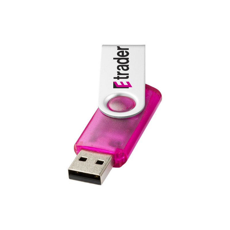 Chiavetta USB Rotate-translucent da 2 GB annito