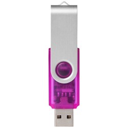 Chiavetta USB Rotate-translucent da 2 GB annito