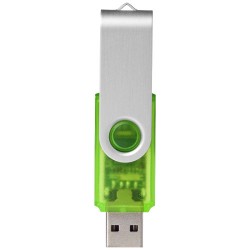 Chiavetta USB Rotate-translucent da 2 GB annito