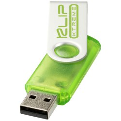 Chiavetta USB Rotate-translucent da 2 GB annito