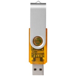 Chiavetta USB Rotate-translucent da 2 GB annito