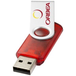 Chiavetta USB Rotate-translucent da 2 GB annito