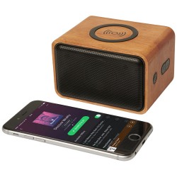 Altoparlante Wooden con base di ricarica wireless Diana