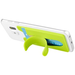 Supporto e portacarte in silicone per smartphone Stue Arcelia