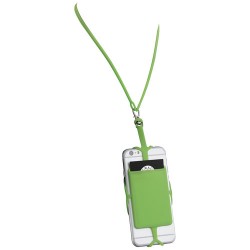 Porta carte in silicone con lanyard ardo